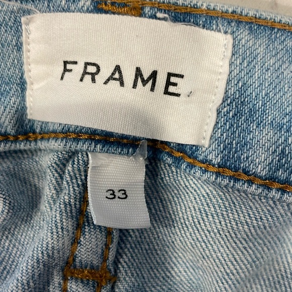 Men’s Frame jeans L’Homie Slim comfy stretchy sz33 bestseller light blue - Picture 15 of 16